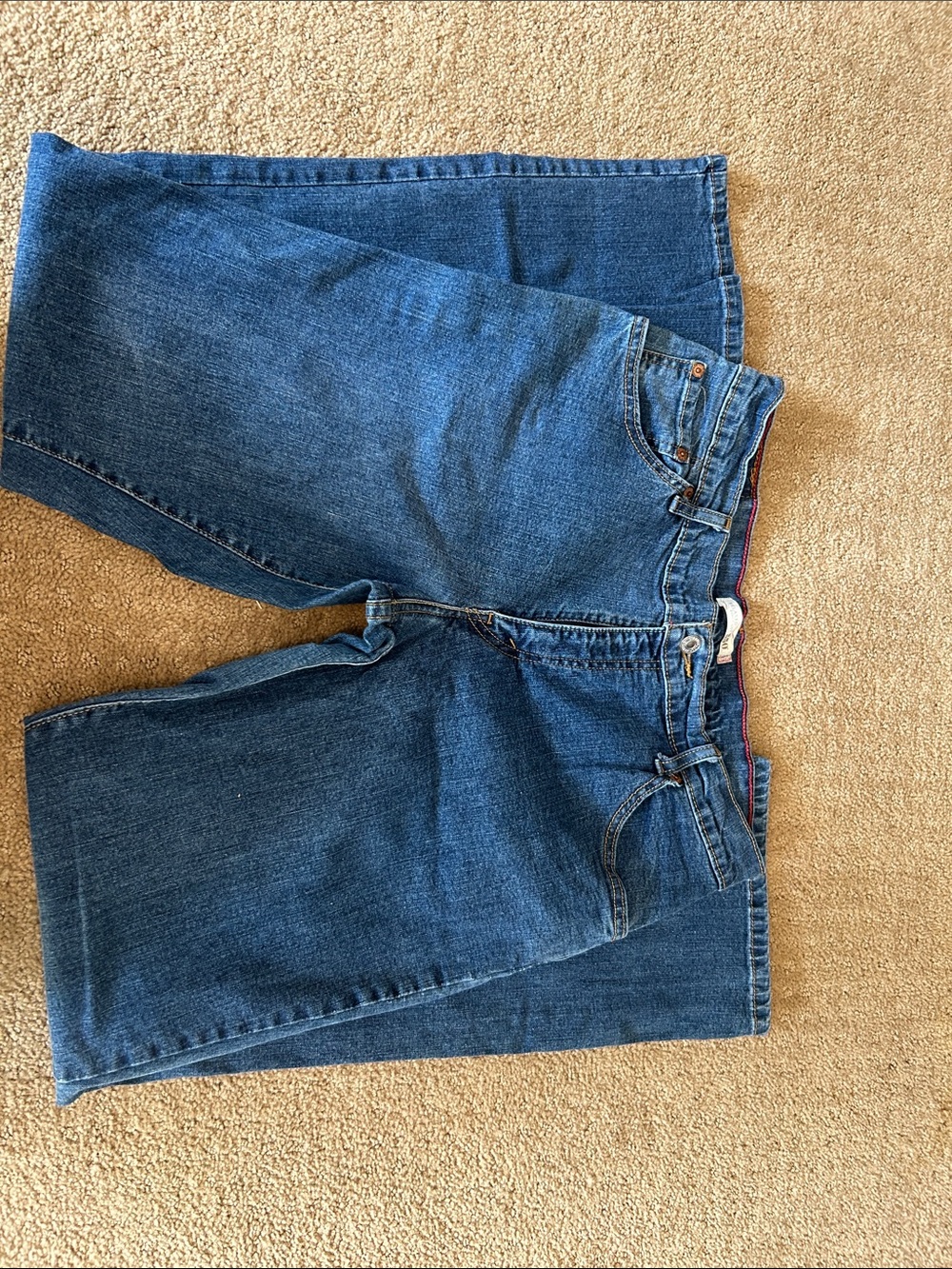 Levi's women’s  Dark Blue Relaxed Bootcut Jeans- size 13 M